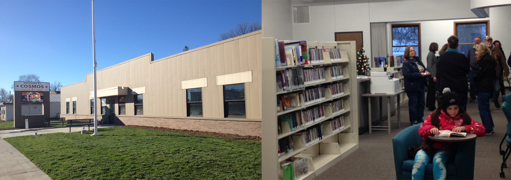 Cosmos' new public library Minitex